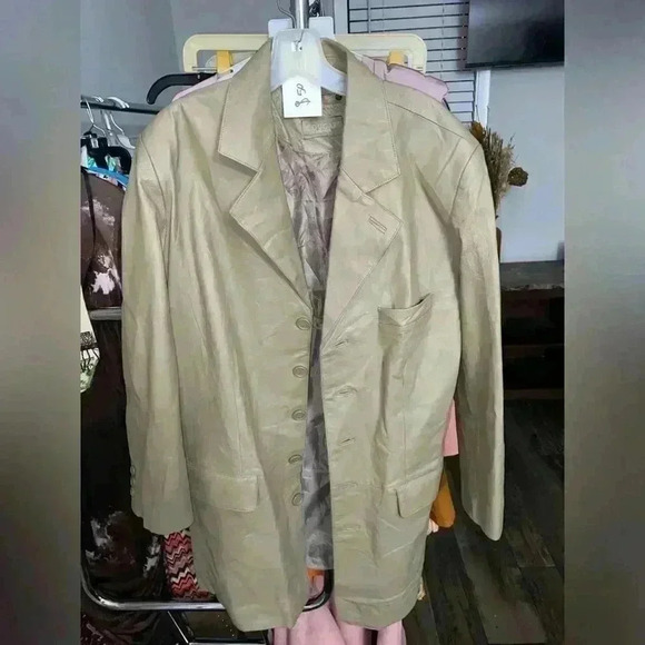 70s Vintage Leather Jacket - Picture 1 of 7